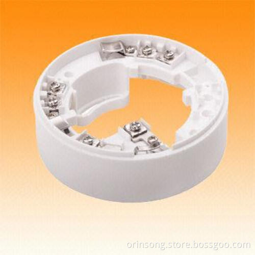 Photoelectric Smoke Detector with Deep Base, 2/3/4-wire with 12-35V DC Input Voltages